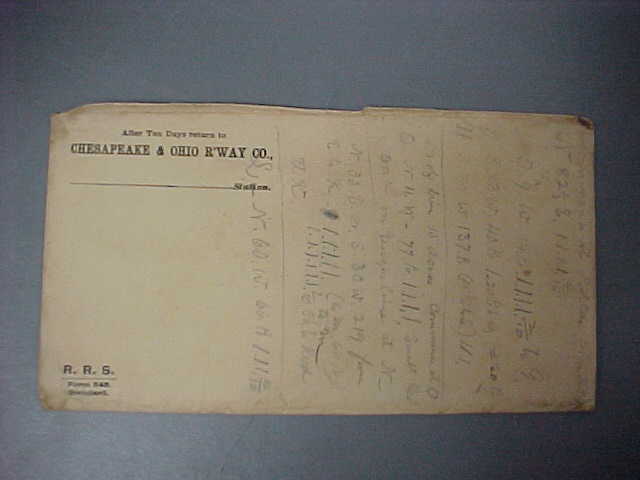C&O Letter