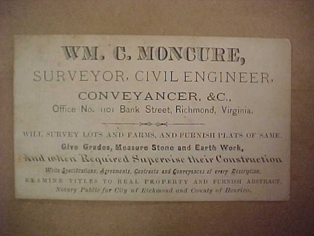 Surveyor's Business Card